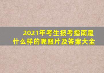 2021年考生报考指南是什么样的呢图片及答案大全
