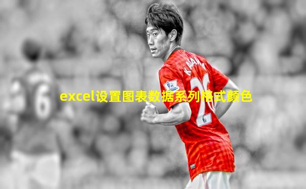 excel设置图表数据系列格式颜色