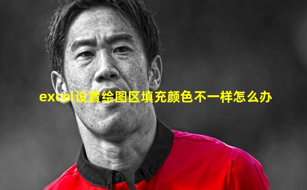 excel设置绘图区填充颜色不一样怎么办