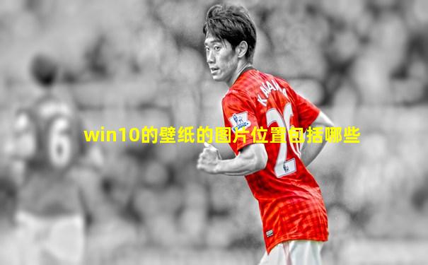 win10的壁纸的图片位置包括哪些
