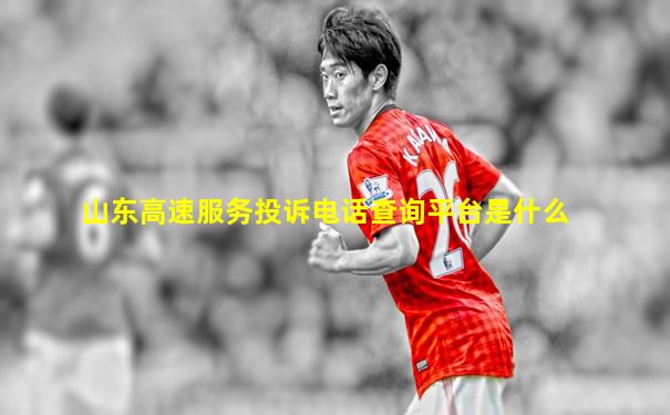 山东高速服务投诉电话查询平台是什么