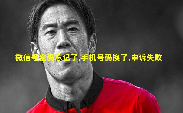 微信号密码忘记了,手机号码换了,申诉失败