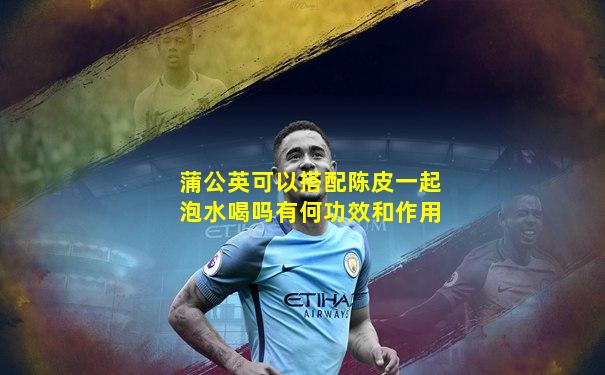蒲公英可以搭配陈皮一起泡水喝吗有何功效和作用