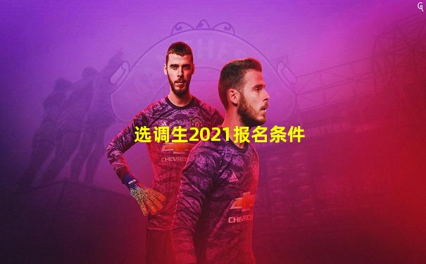 选调生2021报名条件